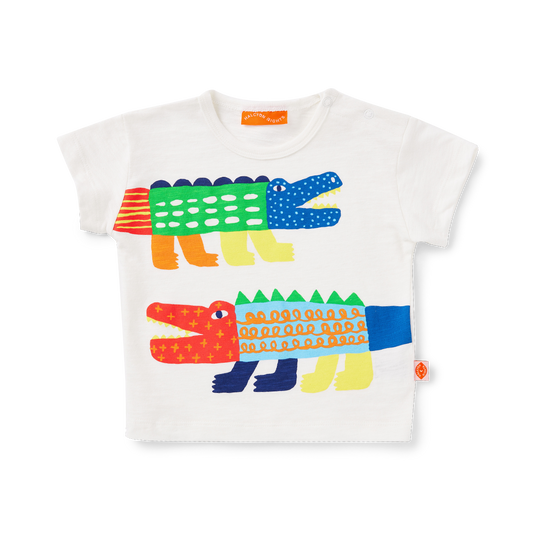 CROC SS TEE - WHITE
