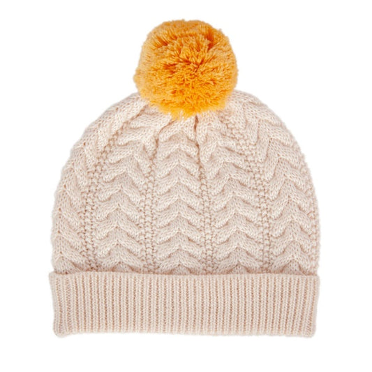 COPENHAGEN MERINO BEANIE - OATMEAL