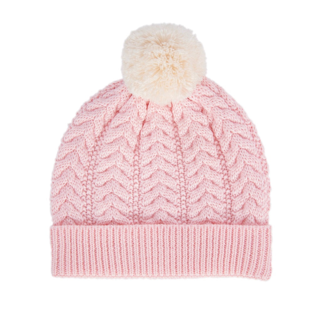 COPENHAGEN MERINO BEANIE - PINK