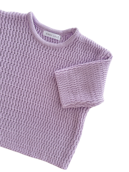 PULLOVER - VIOLET | BY ZIGGY LOU