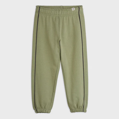 MINI RODINI PIPING SWEATPANTS - GREEN
