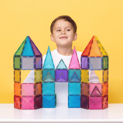 CONNETIX 48 PC GLITTER CASTEL PACK