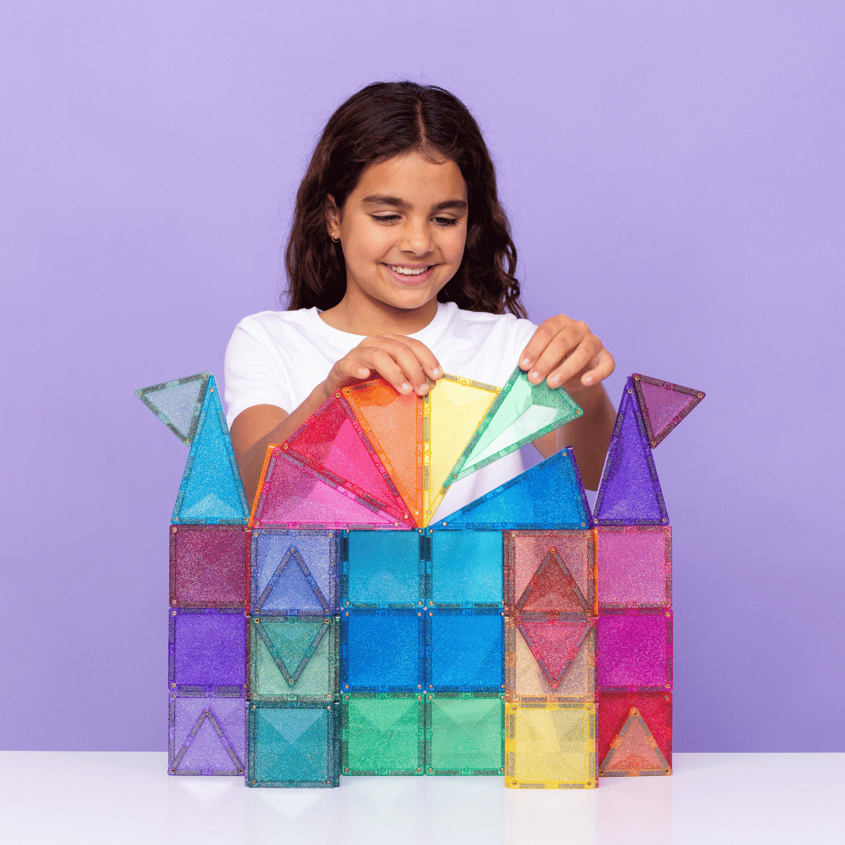 CONNETIX 48 PC GLITTER CASTEL PACK
