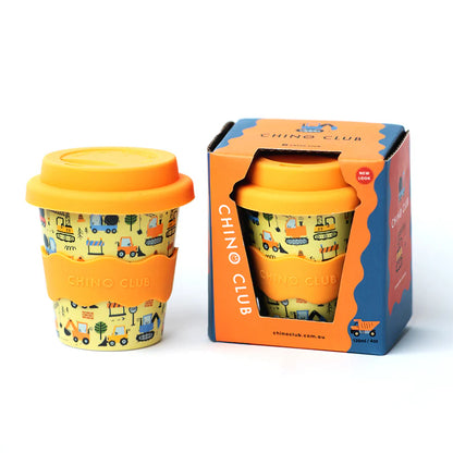 DIGGER BABYCHINO CUP 120ML - OCHRE