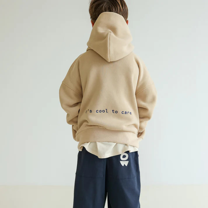 OLLE SKATE HOODIE - SAND