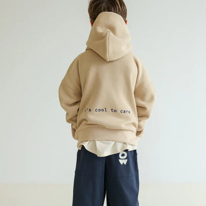 OLLE SKATE HOODIE - SAND
