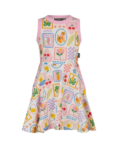 TROPICAL TENNIS DRESS
