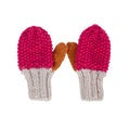 WILDERNESS MITTENS - FUSCHIA