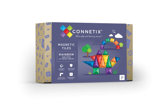 PRE ORDER CONNETIX 24 PC RAINBOW MINI PACK