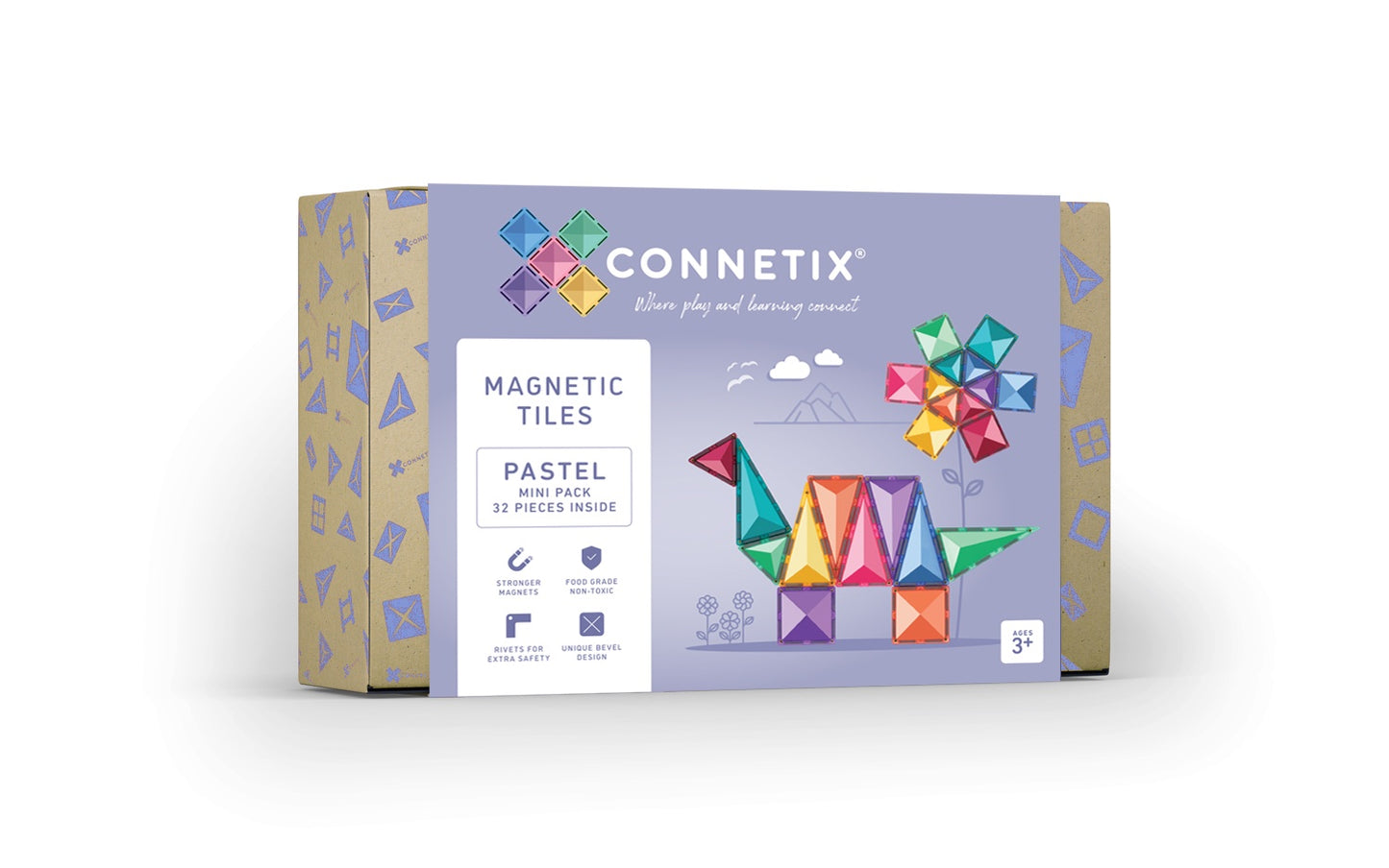 CONNETIX 32 PC PASTEL MINI PACK