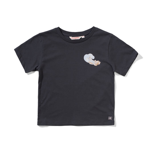 Wahine Tee - Soft Black