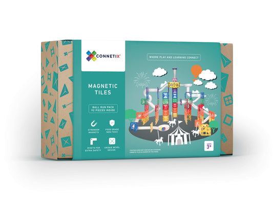 PRE ORDER CONNETIX 92PC BALL RUN - RAINBOW