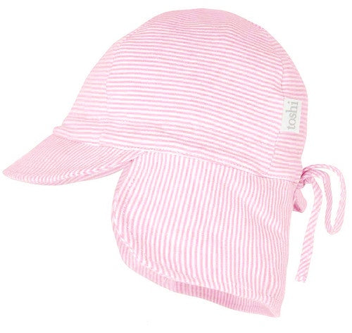 BABY FLAP CAP - BLUSH