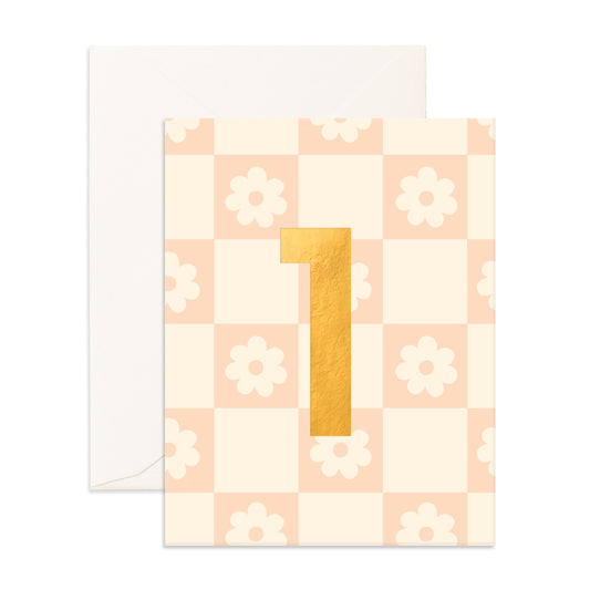 NO.1 DAISIES GREETING CARD