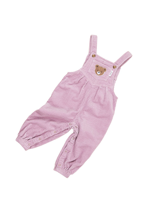 CORD OVERALLS - ORCHID