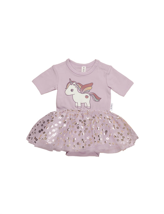 UNICORN BALLET ONESIE - LAVENDER