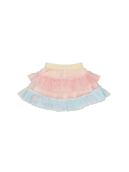 RAINBOW TULLE SKIRT - MULTI