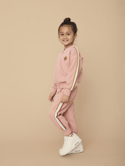 RETRO TRACK PANT - DUSTY ROSE