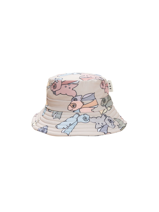 SUPER DINO SWIM HAT - SAND