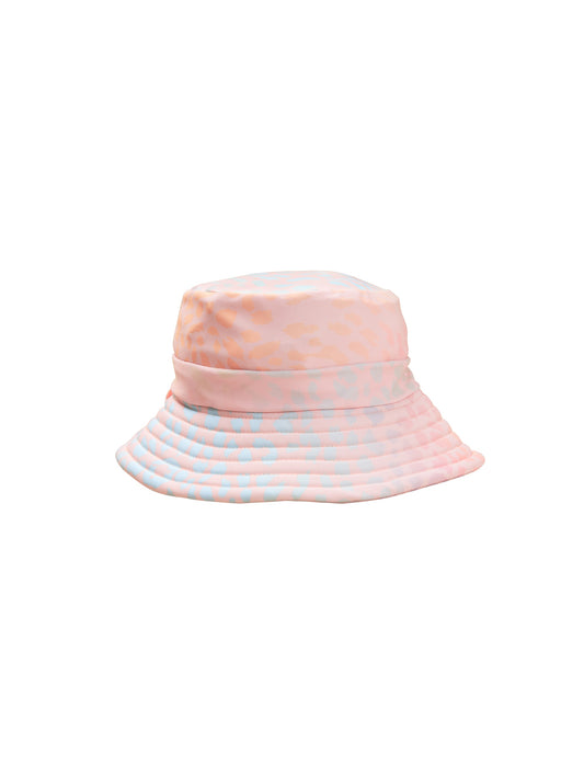 ANIMAL SWIRL SWIM HAT - MULTI