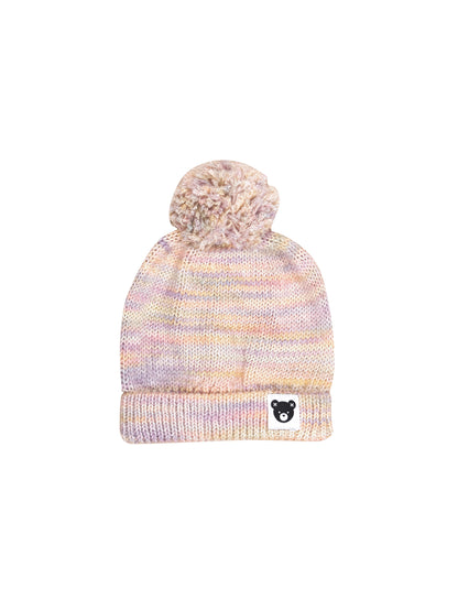 RAINBOW KNIT BEANIE - RAINBOW