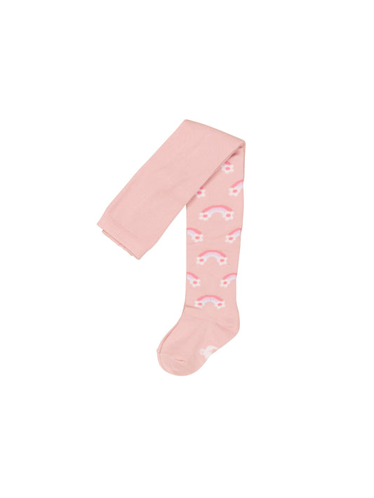 RAINBOW TIGHTS - PINK PEARL