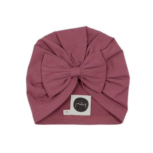 TURBAN HAT - MAUVE