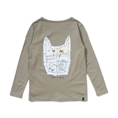 HALF DAY LS TEE - OLIVE