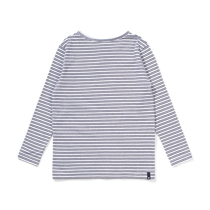 LINES LS TEE - SOFT BLACK STRIPE