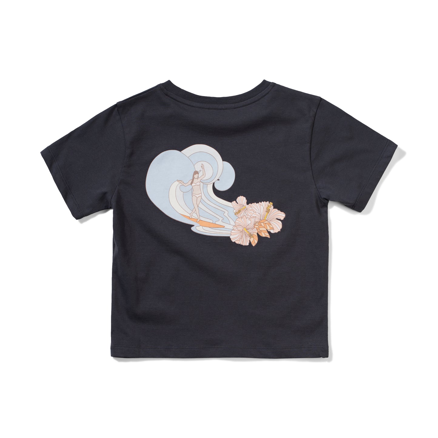 Wahine Tee - Soft Black