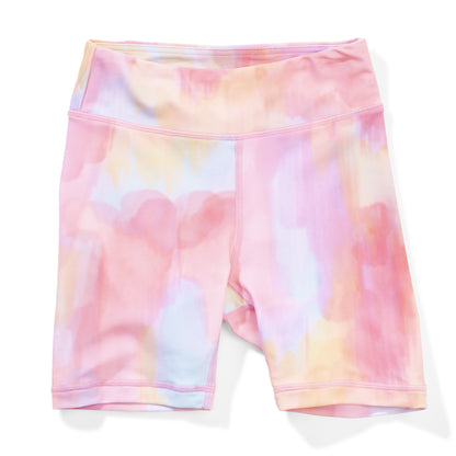 PEACHY BIKE PANT - WATER COLOUR