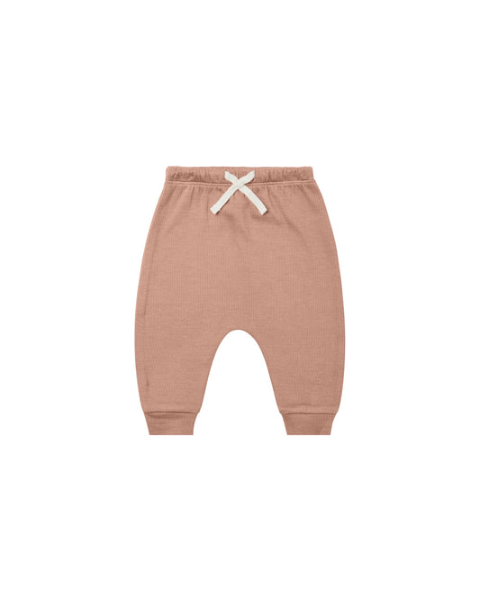 POINTELLE SWEATPANT - ROSE