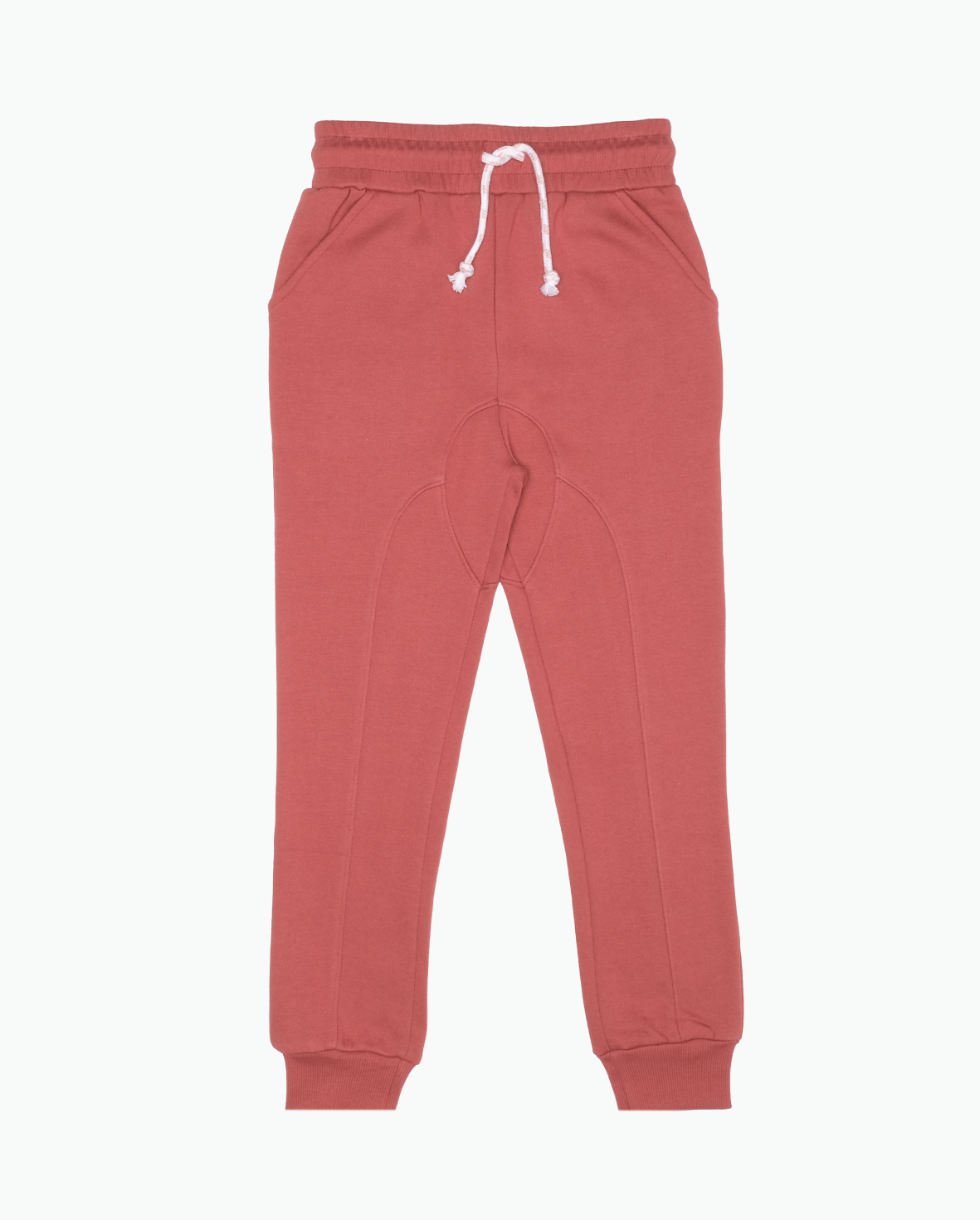 FLEECE JOGGERS - MARSALA