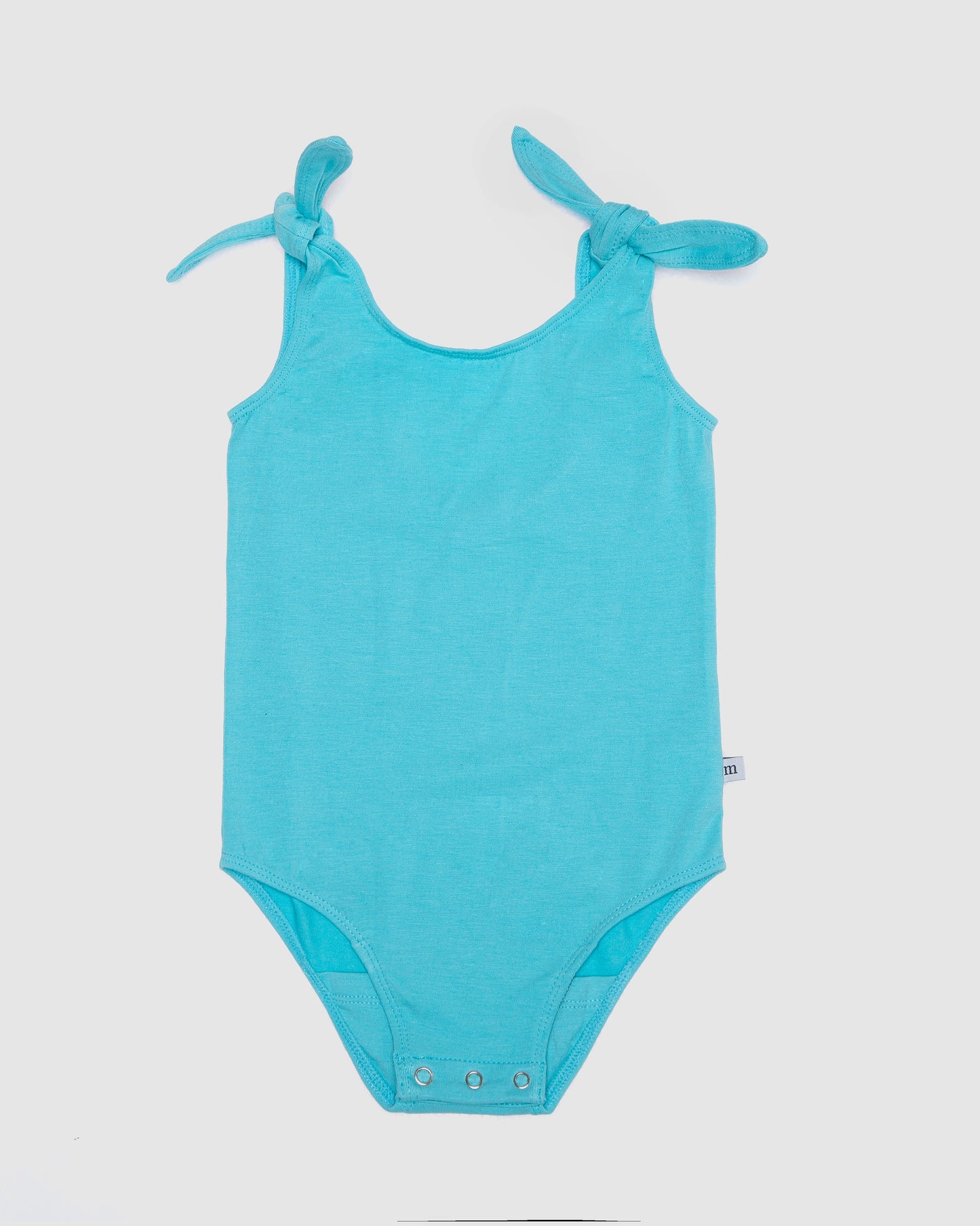 TIE LEOTARD - AQUA