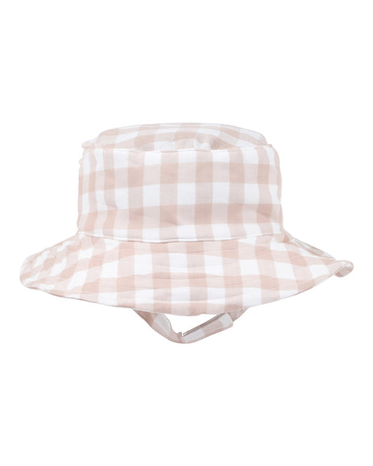 QUINN CHECK SUN HAT