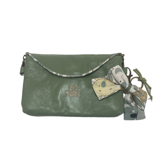 GLAM SHOULDER BAG - OIL GREEN