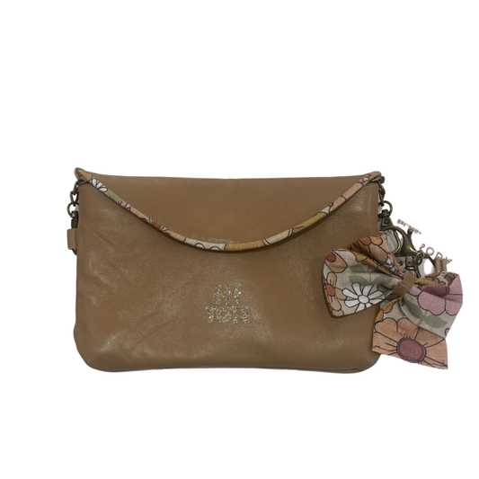 GLAM SHOULDER BAG - TAN