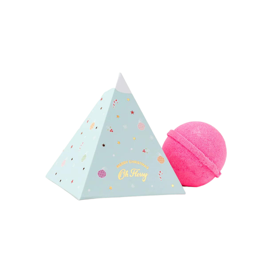 OH FLOSSY CHRISTMAS TREE BATH BOMB