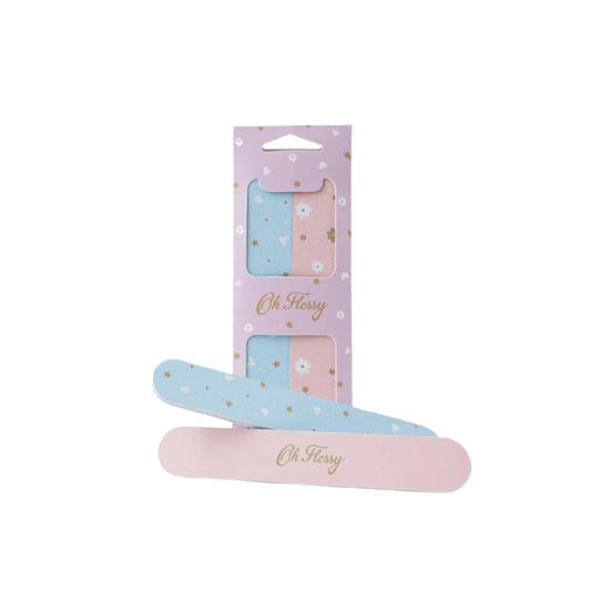OH FLOSSY NAIL FILES - 2 PACK