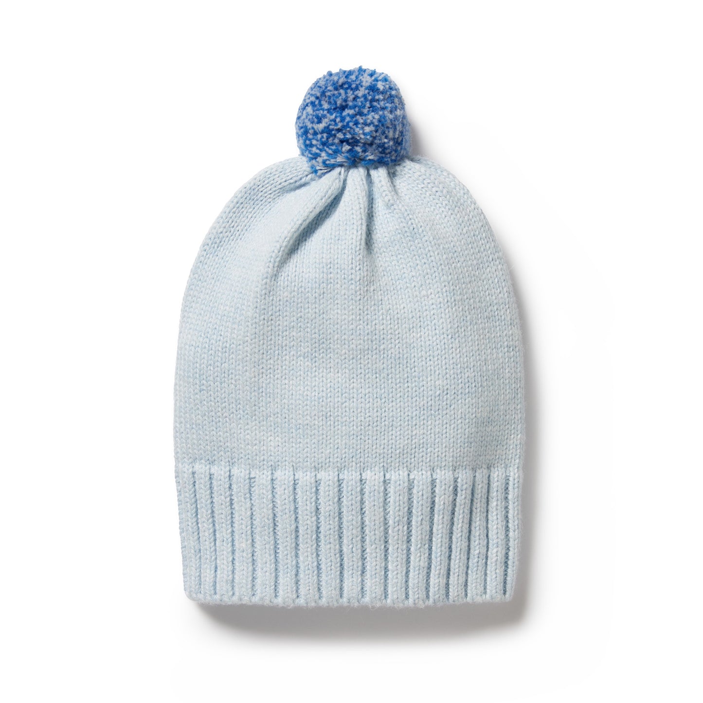 KNITTED HAT - BLUEBELL FLECK