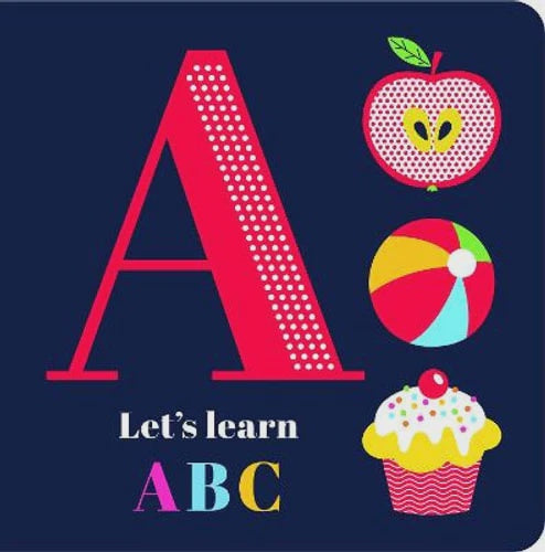 CHUNKY FOIL BOARD BOK - LET'S LEARN ABC