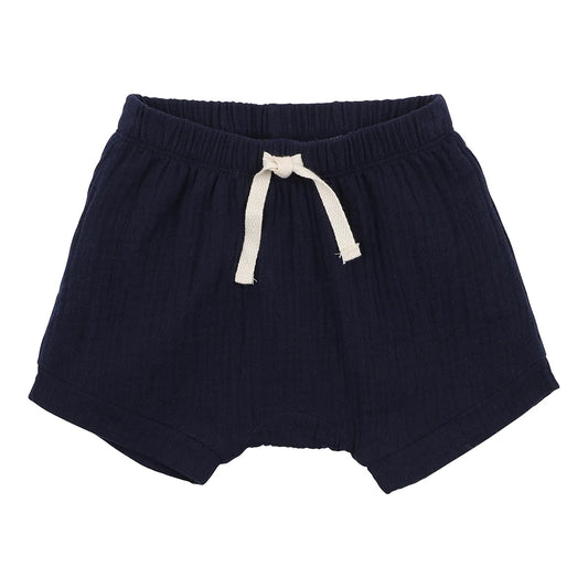 CRINKLE SHORTS - NAVY