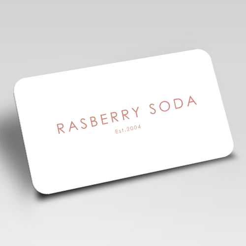 Rasberry Soda Gift Card